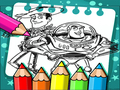 Permainan Toy Story Coloring Book 