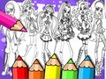 Permainan Monster High Coloring Book