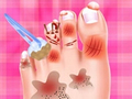 Permainan Baby Taylor Foot Treatment