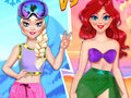 Permainan Summer vs Winter Princesses Battle