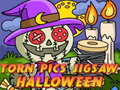 Permainan Torn Pics Jigsaw Halloween