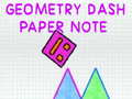 Permainan Geometry Dash Paper Note