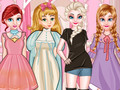 Permainan Princess Paper Doll Style