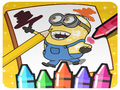 Permainan Coloring Minion Раскраска Миньон