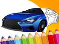 Permainan Japanese Luxury Cars Coloring Book 