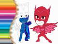 Permainan Coloring Book for PJ Masks