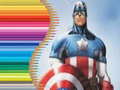 Permainan Coloring Book for Captain America