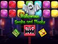 Permainan Halloween Snake and Blocks