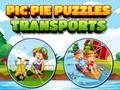 Permainan Pic Pie Puzzles Transports