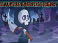 Permainan Halloween Monsters Memory