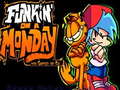 Permainan Funkin' On a Monday with Garfield the cat