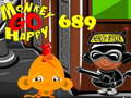 Permainan Monkey Go Happy Stage 689