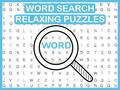 Permainan Word Search Relaxing Puzzles