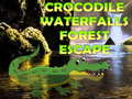 Permainan Crocodile Waterfalls Forest Escape