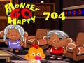 Permainan Monkey Go Happy Stage 704