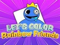 Permainan Let's Color: Rainbow Friends