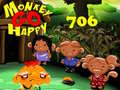 Permainan Monkey Go Happy Stage 706