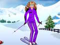 Permainan Barbie Snowboard Dress