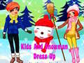 Permainan Kids and Snowman Dress Up