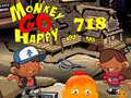 Permainan Monkey Go Happy Stage 718