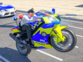 Permainan Police Bike Stunt Race Game