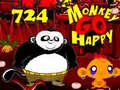 Permainan Monkey Go Happy Stage 724