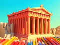 Permainan Coloring Book: Parthenon Temple