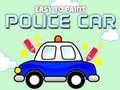 Permainan Easy to Paint Police Car