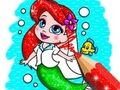 Permainan Coloring Book: Mermaid