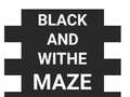 Permainan Maze Black And Withe