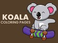 Permainan Koala Coloring Pages