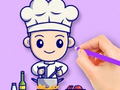 Permainan Coloring Book: Chef