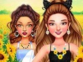 Permainan Celebrity Sunflower Shine Looks