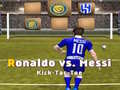 Permainan Messi vs Ronaldo Kick Tac Toe