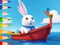 Permainan Coloring Book: Sailing Rabbit