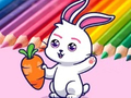 Permainan Coloring Book: Rabbit Pull Up Carrot