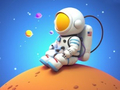 Permainan Coloring Book: Spaceman Sitting