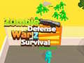 Permainan Zombie defense War Z Survival 