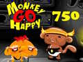 Permainan Monkey Go Happy Stage 750