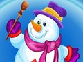 Permainan Snowman Dress up