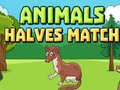 Permainan Animals Halves Match