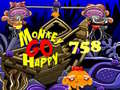 Permainan Monkey Go Happy Stage 758