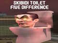 Permainan Skibidi Toilet Five Difference