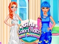 Permainan Girls Colors Match and Dress up