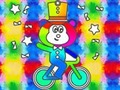 Permainan Coloring Book: Monkey Rides Unicycle