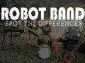 Permainan Robot Band Find the differences