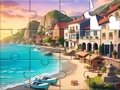 Permainan Jigsaw Puzzle: Seaside Town