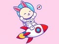 Permainan Coloring Book: Rabbit Astronaut