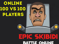 Permainan Epic Skibidi Battle Online