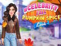 Permainan Celebrity Fall Pumpkin Spice Looks